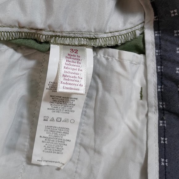 Penguin by Munsingwear Men's Green Size 32 - Picture 4 of 4